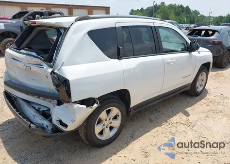 2014 Jeep Compass Sport из США, поврежденный, VIN 1C4NJCBA1ED800980